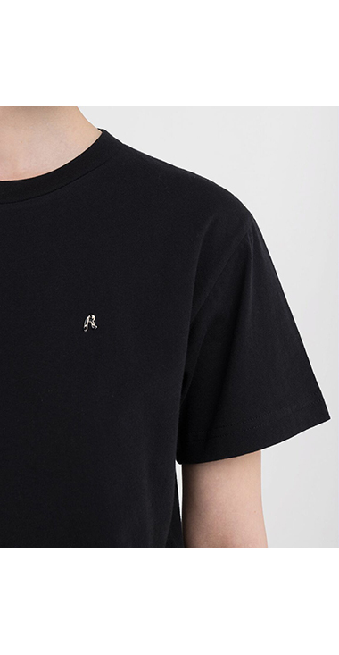 コットンジャージーRロゴTシャツ 詳細画像